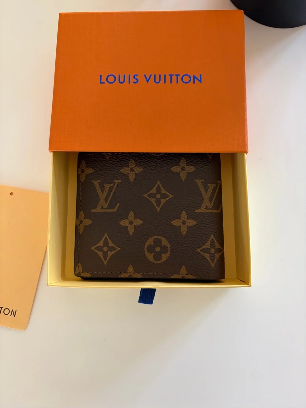 Louis Vuitton Monogram Canvas Money Clip Wallet - Brown